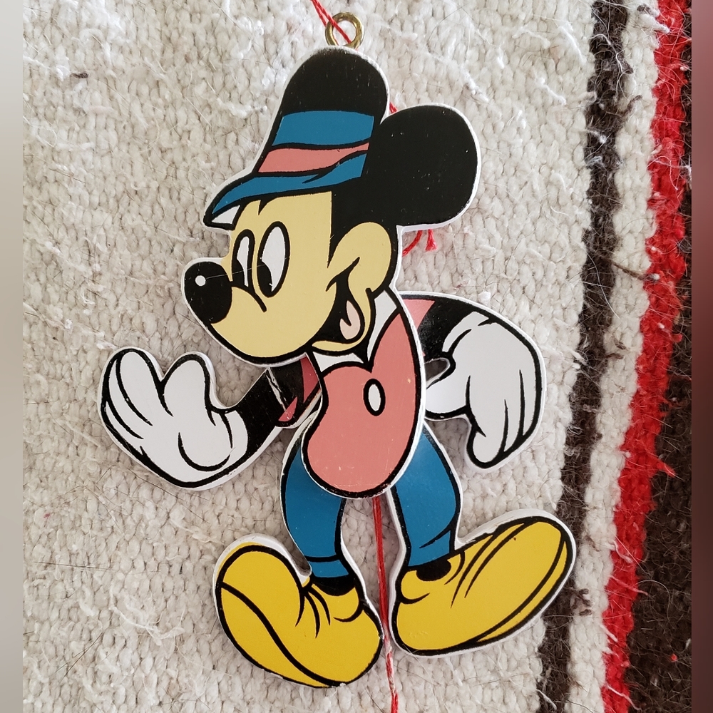Vintage Rare 50-60's Mickey Mouse String Puppet